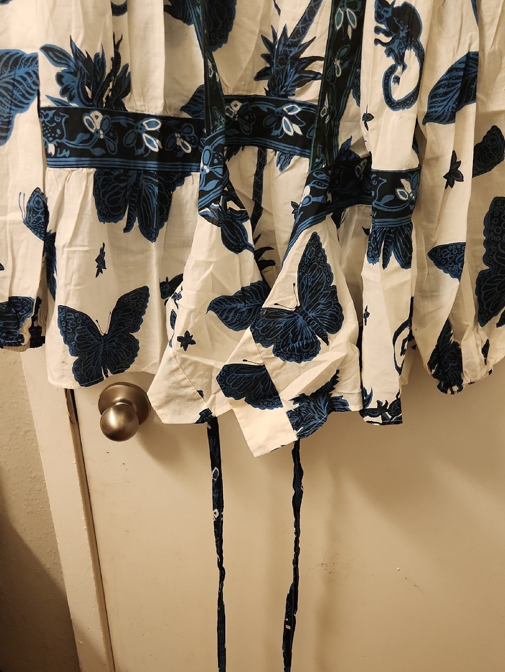 Banana Republic Floral Blouse size XXL - Picture 3 of 7